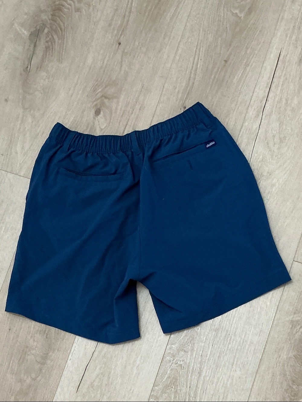 chubbies Navy Flat-Front Men's Shorts - Picture 4 of 4